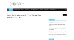 Desktop Screenshot of missvietnam.org
